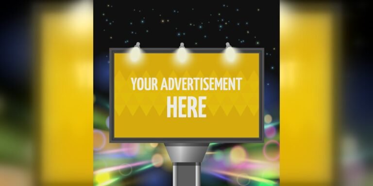 Hoarding Advertisement